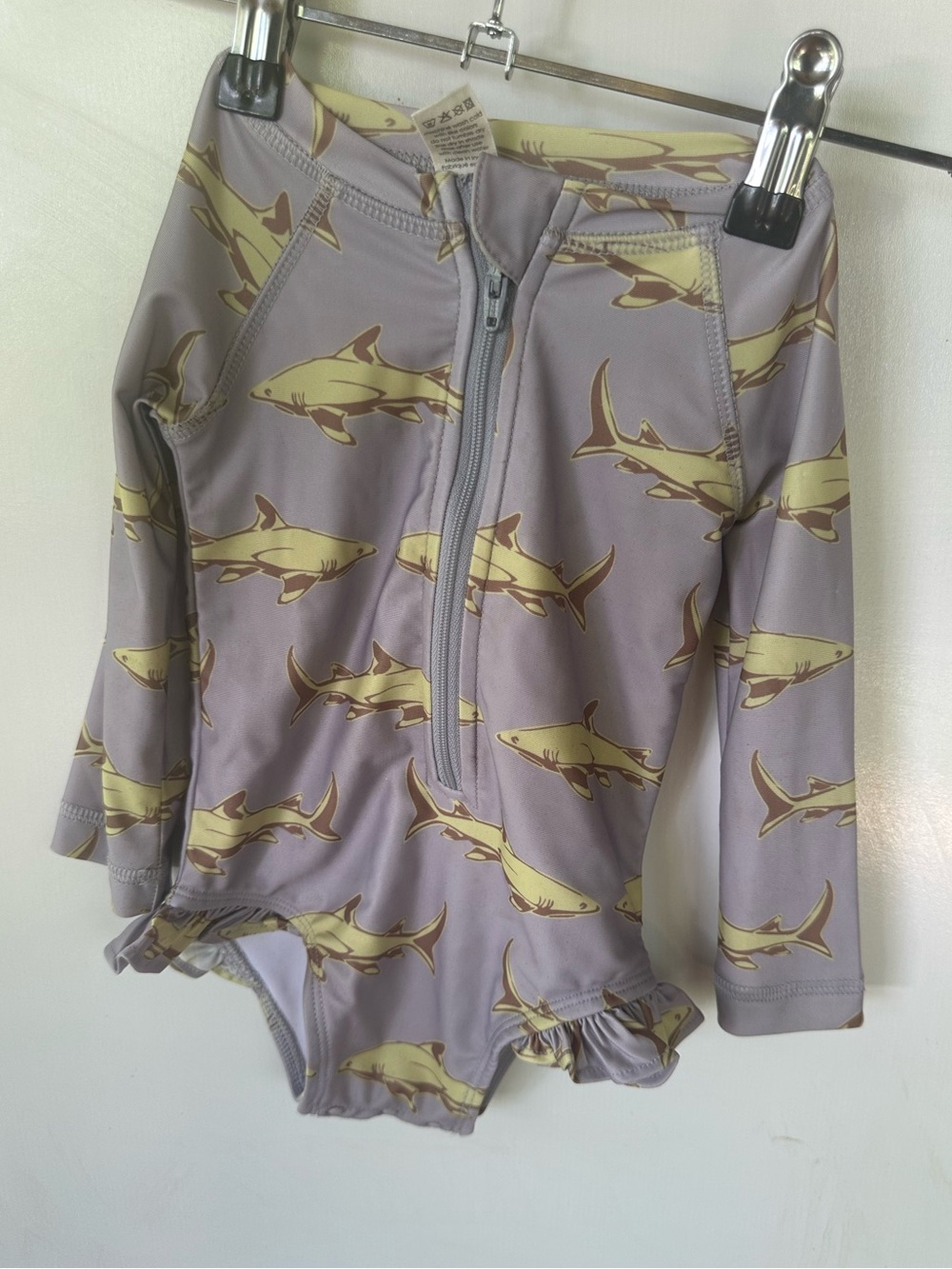 Lemon shark ruffle swimsuit